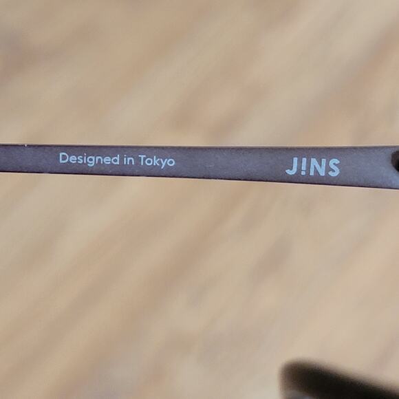 Jins J!NS Eyewear LRF-15A-405b 85 52-17-146 Metal Eyeglasses Frame - Picture 8 of 10